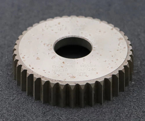 NACHI disc cutting wheel m = 2.5mm 45¡ã EGW Z = 40 RA = 5¡ã ?103x22x?1 1/4mm