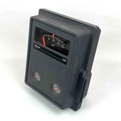 FISHER 4195B Manometer-Druckanzeige-Regler 0-40 bar, Wizard Controller, used