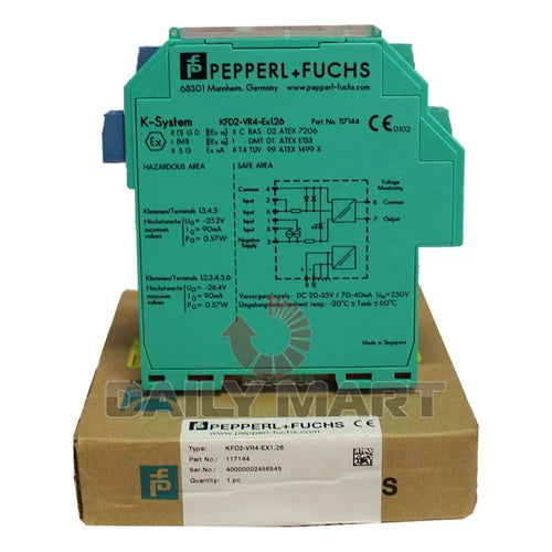 New In Box PEPPERL+FUCHS KFD2-VR4-EX1.26 PLC
