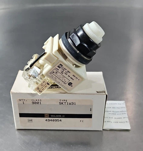 Square D 9001 SKT1W31 Pushbutton Ser H.                                Loc4B-20