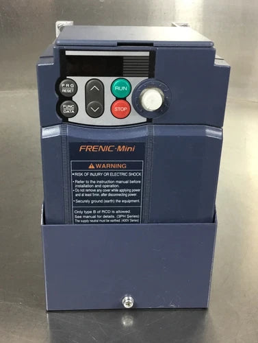 FUJI FRENIC-MINI SERIES 2HP AC DRIVE  FRN002C1S-4U  3PH 380-480V 3.7A (1D-03)