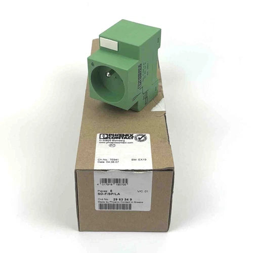 Phoenix Contact SD-F/SP/LA Steckdose f¨¹r Schaltschr?nke (VE 3Stk.), unused/OVP