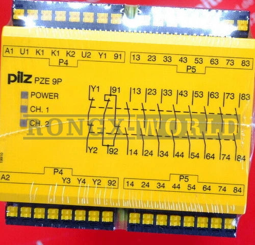ONE Pilz Safety Relay Module PZE 9P C 24VACDC 8n/o 1n/c 787140 NEW