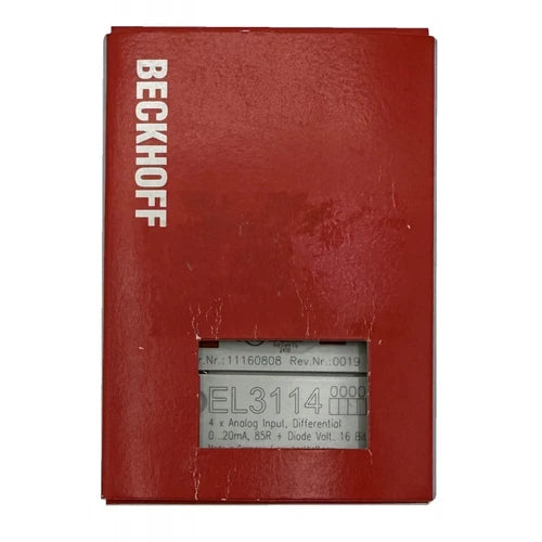 Beckhoff 4-Channel-Analog-Input Madule EtherCAT-Klemme - EL3114 - NEU