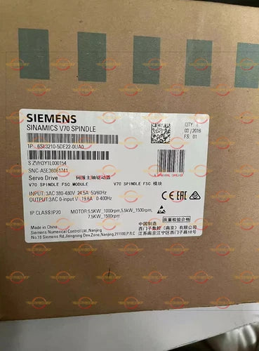 1PCS NEW Siemens SINAMCIS V70 6SL3210-5DE22-0UA0 6SL3 210-5DE22-0UA0