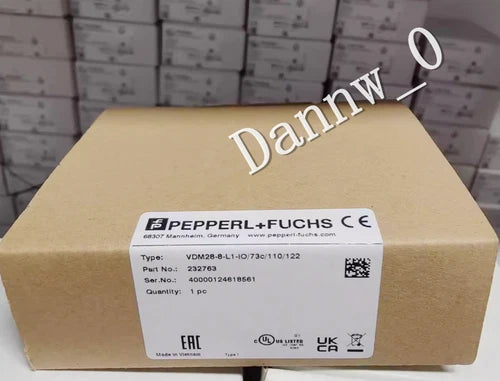 New In Box Pepperl+Fuchs P+F VDM28-8-L1-IO/73c/110/122 laser distance sensor