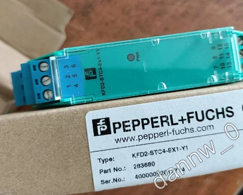 New In Box Original Pepperl+Fuchs P+F  KFD2-STC4-EX1-Y1 free fast shipping