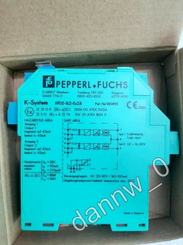 New In Box Original P+F pepperl+fuchs KFD2-SL2-Ex2.B Module Free Fast shipping
