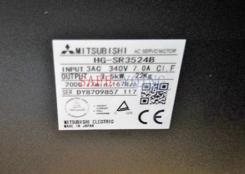 USED 1PCS Mitsubishi AC SERVO MOTOR HG-SR3524B HGSR3524B