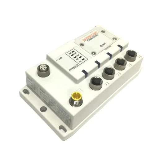 SMC EX500-GEN1 Serial Gateway Unit, EtherNet/IP, 24VDC 200mA, 64-Point I/O