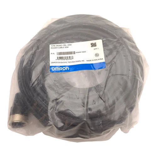Omron OS32C-CBL-20M Power Cable For OS32C Safety Laser Scanner Sensor, 20m