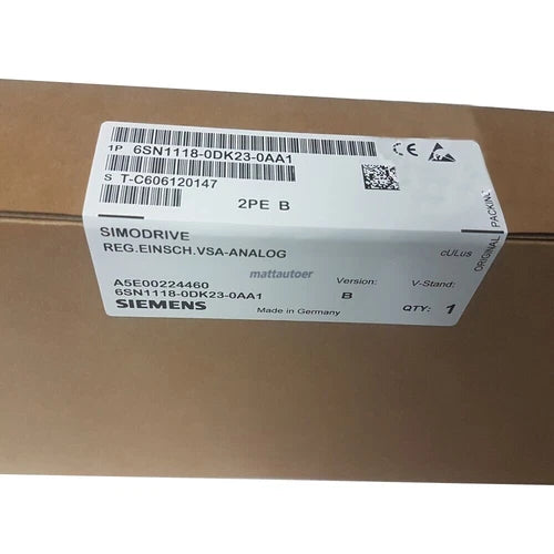 6SN1118-0DK23-0AA1 New SIEMENS SIMODRIVE 611 Digital Control 6SN1118-0DK23-0AA1