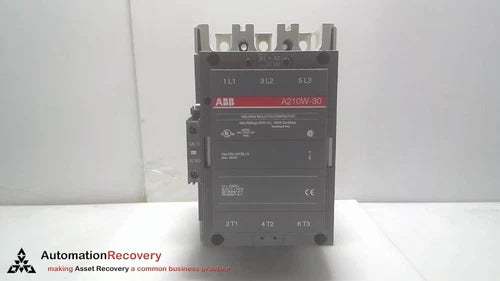 ABB A210W-30-11, WELDING ISOLATION CONTACTOR, SEE DESC #269808