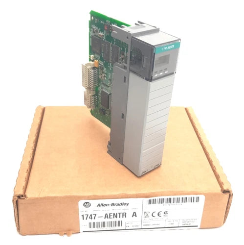 Allen Bradley 1747-AENTR EtherNet/IP Communication Adapter 2-Port RJ45, 5V DC