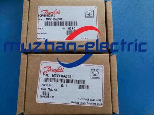 New & Original Danfoss MCV116A3501 Control Valve MCV116A3501 FedEx/DHL