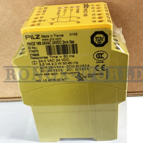 ONE PILZ 774070 PNOZ 16S Safety Relay New