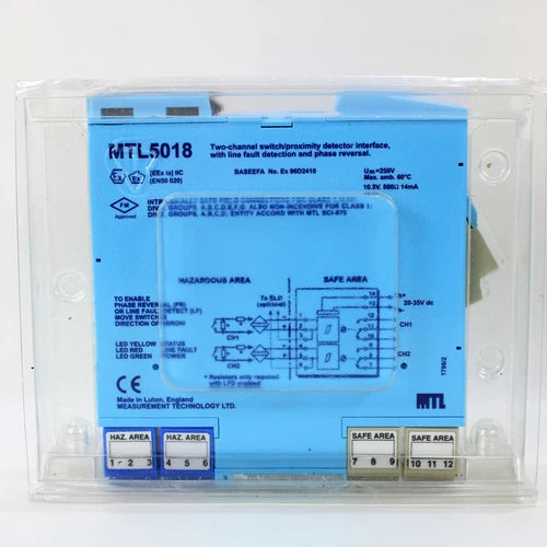 Measurement Technology MTL 5018 2-Kanal Switch EExia MTL5018