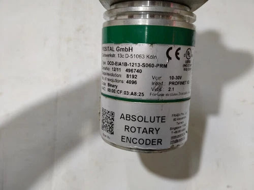 Posital Rotary Encoder OCD-EIA1B-1213-S060-PRM Vers.: 2.1 ProfiNet #E10