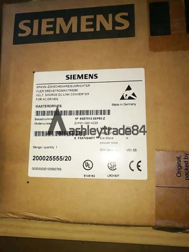 1PCSNEW Siemens Main Drive 6SE7013-0EP50-Z Z=F01+G91+C23