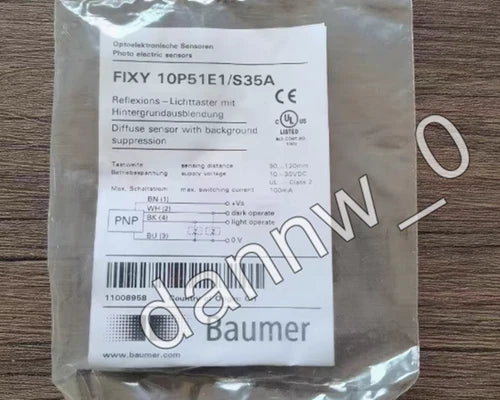 1PC New in box Baumer FIXY 10P51E1/S35A sensor