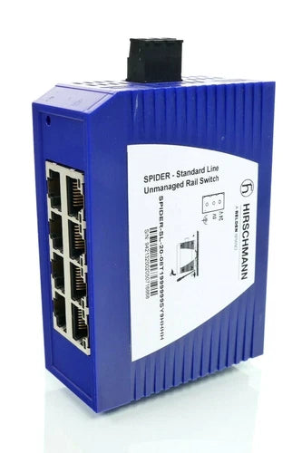 Hirschmann Standard Line Unmanaged Rail Switch | SPIDER-SL-20-08T1999999SY9HHHH