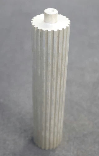 Aluminium Zahnwelle XL-22 Profil: XL 22 Z?hne Gesamtl?nge verzahnt 160mm