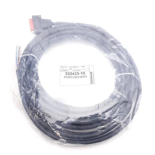 Heidenhain 332433-10 Connecting Cable, 15-Pin D-Sub Female to Flying Leads, 10m