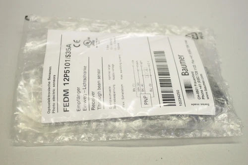 BAUMER FEDM12P5101S35A Einweg Lichtschranke Empf?nger ]C1311023425000001000 OVP