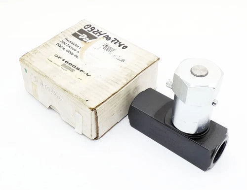 Parker 9F1600SF-V pmax. 207bar -26...205 ¡ãC In-Line-Drosselventil -unused/OVP-