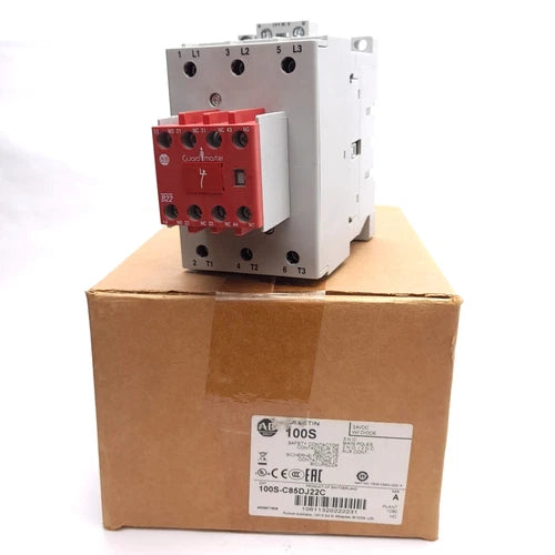 Allen Bradley 100S-C85DJ22C Safety Contactor, 24VDC Coil, 85A, 3 N.O. Poles
