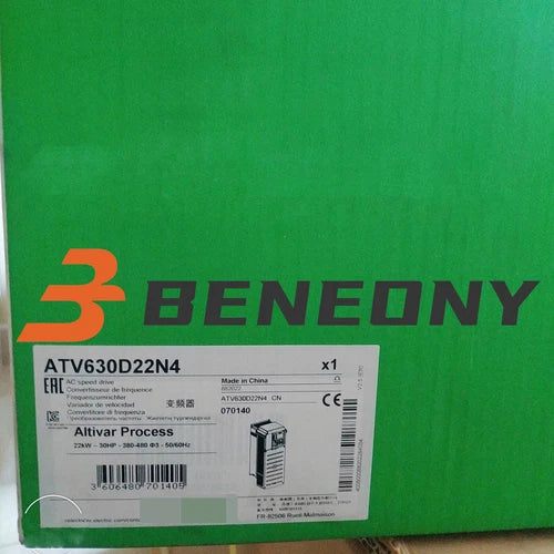 1pcs NEW Schneider ATV630D22N4 Inverter PLC Module In Box Expedited Shipping