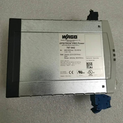 For WAGO power supply 787-842 Used Free Shipping
