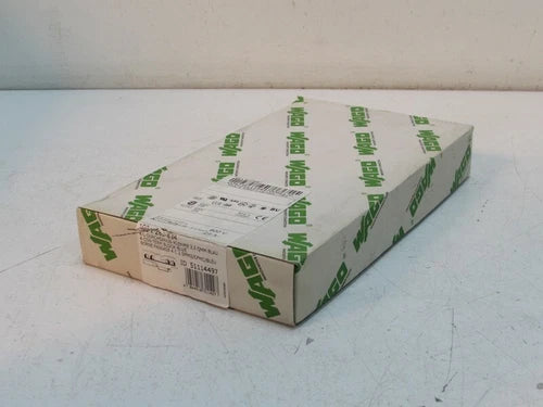 WAGO 4-wire feed-through terminal 280-834 2.5QMM BLUE 100pcs unused original box