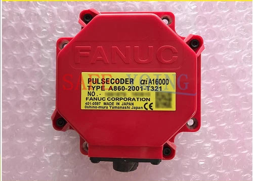 Used 1PCS Fanuc encoder A860-2001-T321 Tested in Good condition