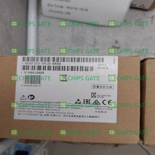 Novo Siemens 6ES7223-1PL32-0XB0 6ES72231PL320XB0 S7-1200 Digital