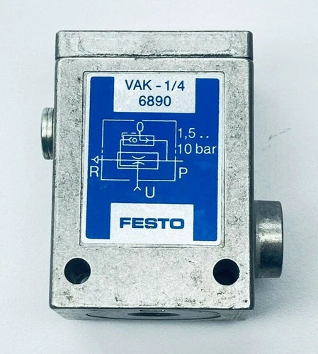 UNUSED FESTO VAK-1/4 VACCUUM GENERATOR (6890)