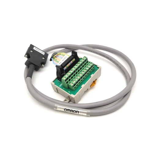 Omron XW2Z-100J-B16 I/O Communication Cable With XW2B-20G4 Breakout Module