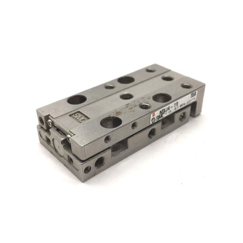 SMC MXJ4-10 Precision Pneumatic Slide Table, Bore: 4.5mm, Stroke: 10mm