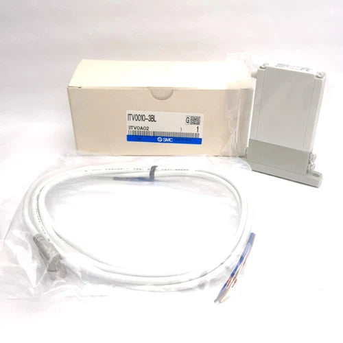 SMC ITV0010-3BL Electro-Pneumatic Regulator, 0-10VDC Input, 0.001-0.1MPa Output