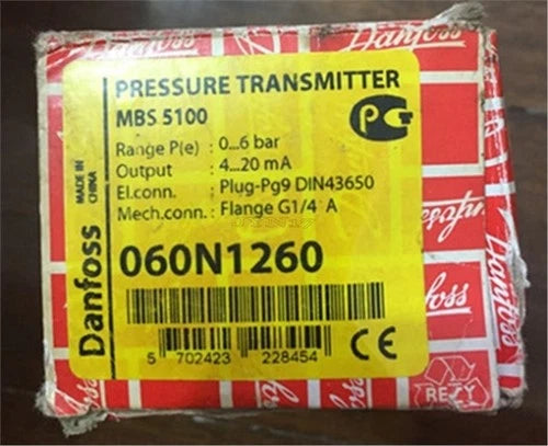 Pressure Sensor 1Pc Danfoss 060N1260 S ki