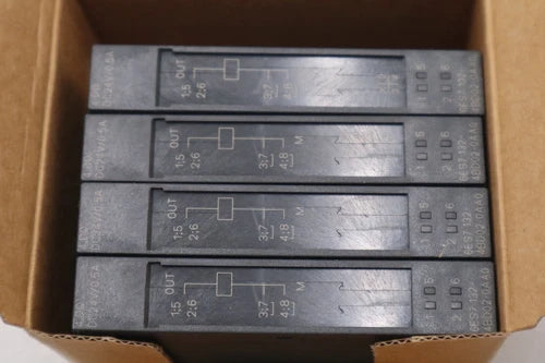 LOT OF 4 - NEW Siemens 6ES7 132-4BD02-0AA0 Digital Output Module STOCK L-397-C
Opens in a new window or tab