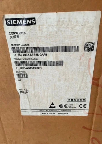 6SE7033-8EE85-0AA0 NEW SIEMENS Unit SIMOVERT Masterdrives 6SE7033-8EE85-0AA0