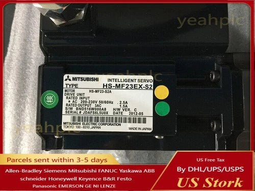 Mitsubishi HS-MF23EX-S2 SERVO MOTOR New In Box HSMF23EXS2 Fast Shipping