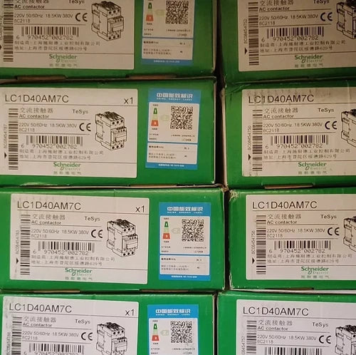 Schneider 1PCS LC1D40AM7C Contactor New In Box Free ship