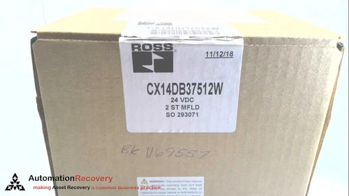 ROSS CX14DB37512W 2-STATION MANIFOLD, NEW #280992