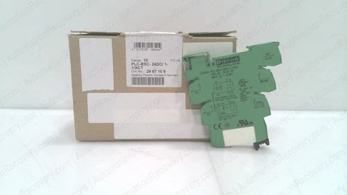 PHOENIX CONTACT PLC-RSC- 24DC/ 1- 1/ACT BOX 10, RELAY MODULE, 2967109, N #337248