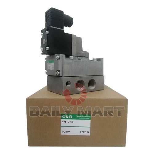 New In Box CKD 4F510-15 Solenoid Valve AC220V