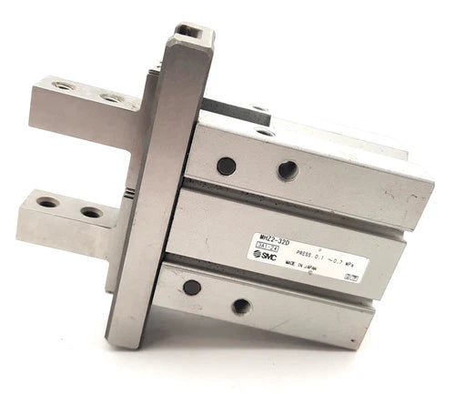 SMC MHZ2-32D Parallel Style Air Gripper Double Action 32mm Bore 193N, 26mm, 48mm