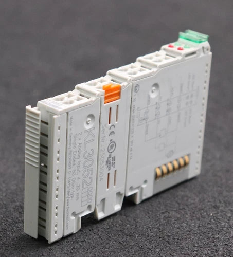 BECKHOFF 2x Analog Input 4-20mA KL3052 Singele Ended 50Ohm gebraucht