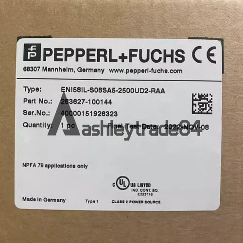 1PCS New Pepperl+Fuchs encoder ENI58IL-S06SA5-2500UD2-RAA